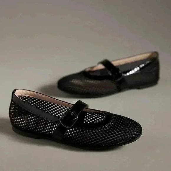 Anthropologie Shoes - Anthropologie All Black Amazing Mary Jane